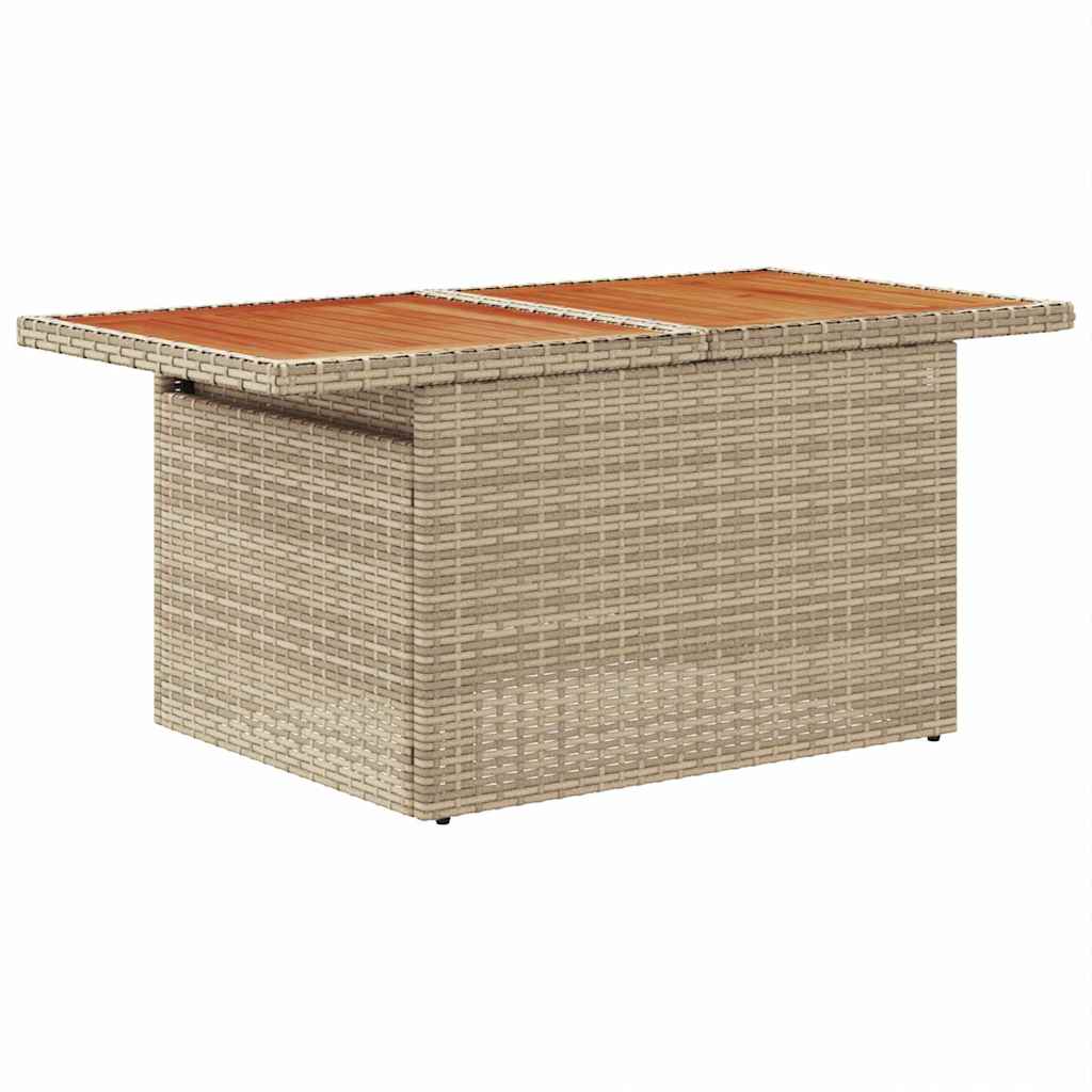 Havesofa Sæt 8 stk. Beige og grå