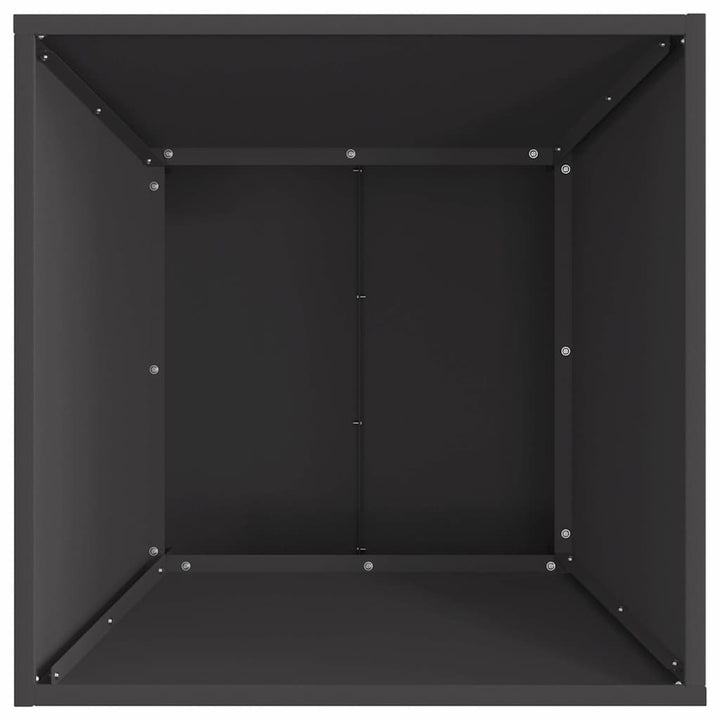 Bålsted Sort 60 x 60 x 35 cm Stål