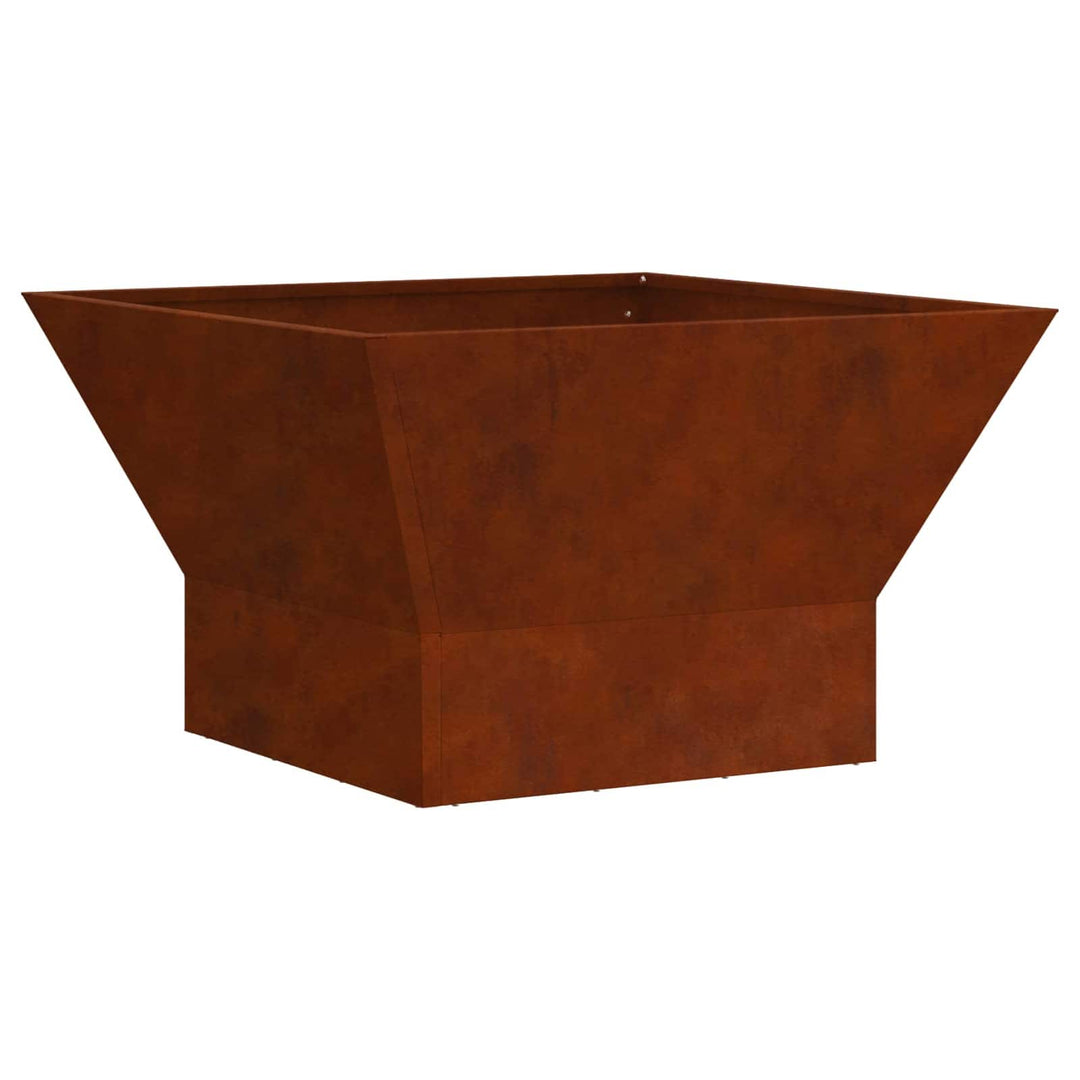 Bålsted Brun 60 x 60 x 35 cm Cortenstål