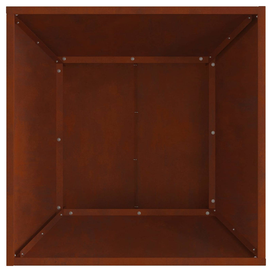 Bålsted Brun 60 x 60 x 35 cm Cortenstål