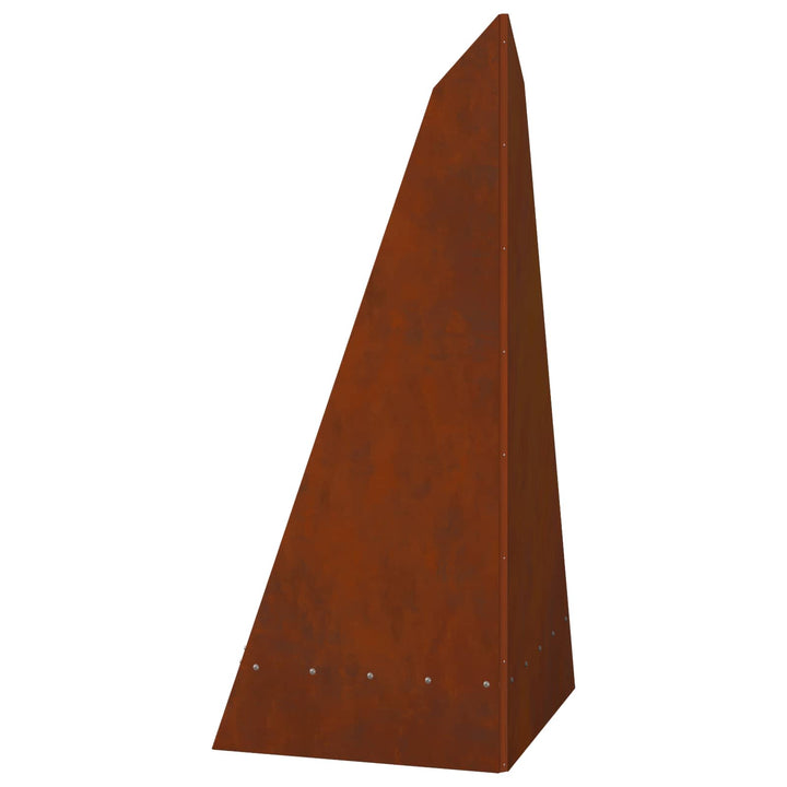 Bålsted Brun 58 x 40 x 100 cm Cortenstål