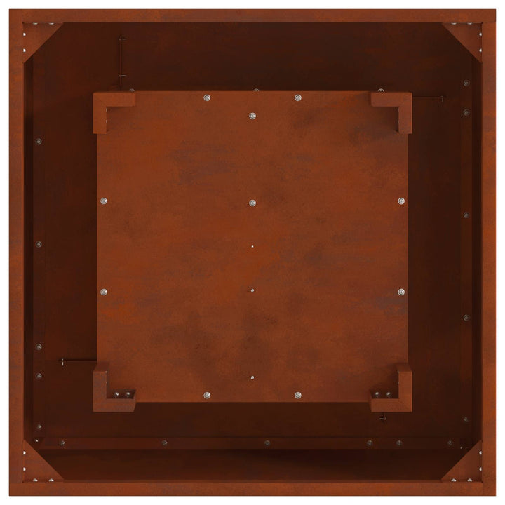 Ildskål Rusten 60 x 60 x 30 cm Cortenstål