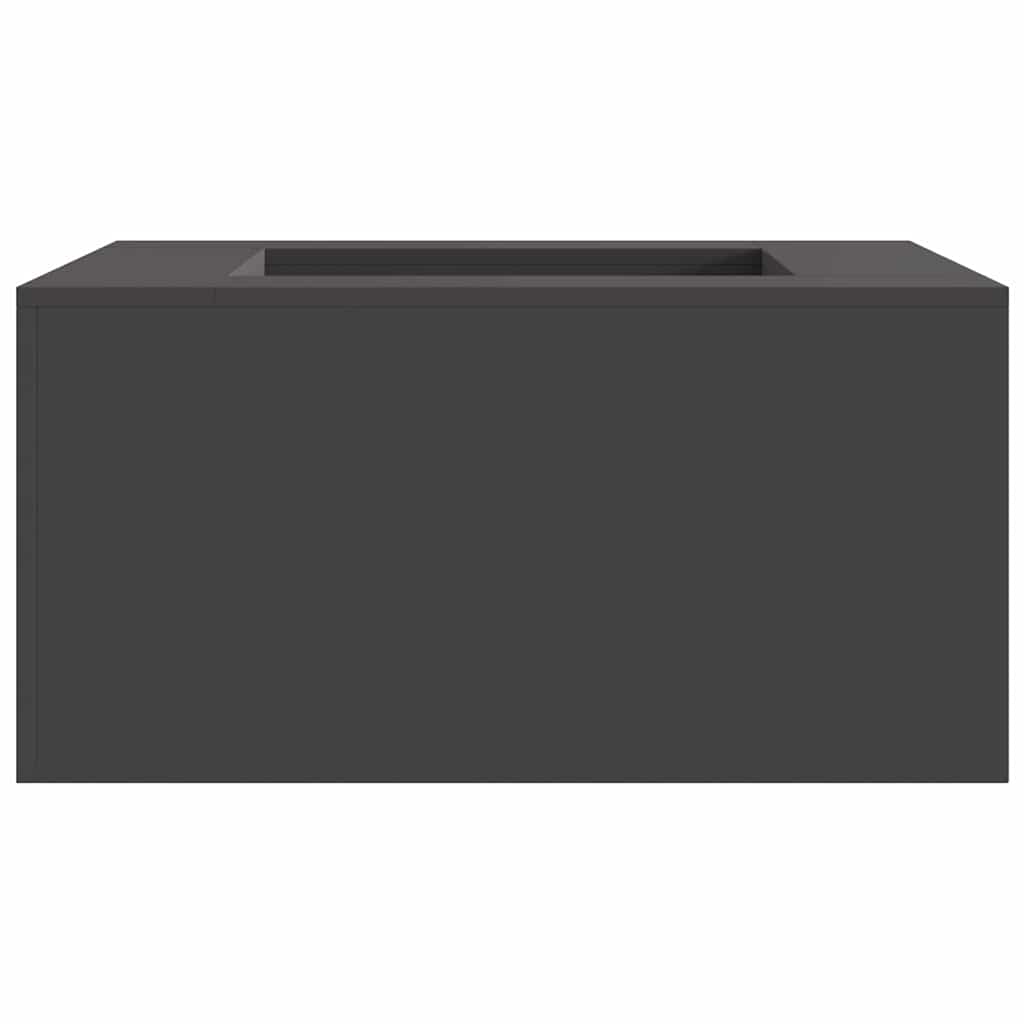 Bålsted Sort 80 x 80 x 40 cm Koldvalset stål