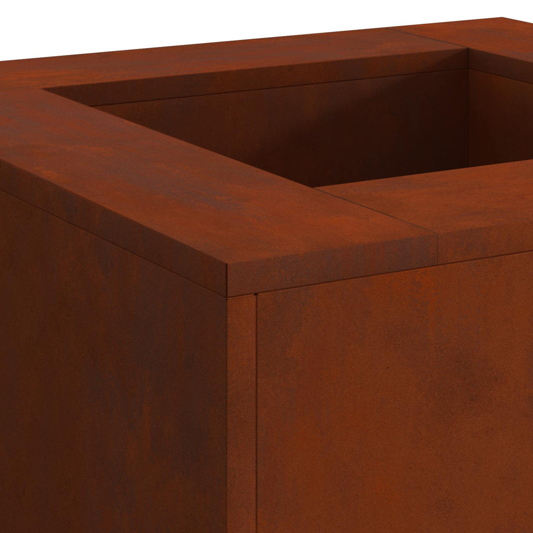 Bålsted Brun 80 x 80 x 40 cm Cortenstål