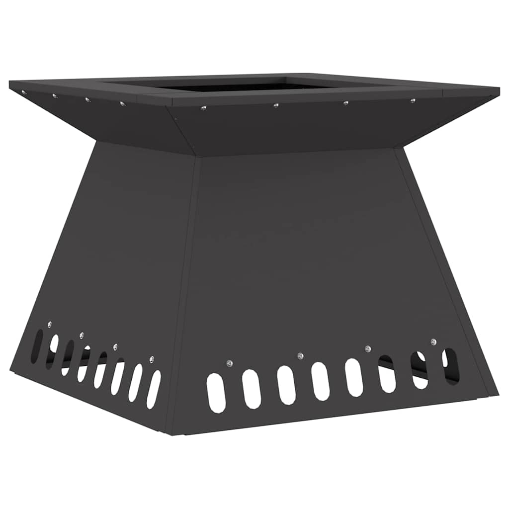 Ildskål Sort 48 x 48 x 40 cm Cortenstål