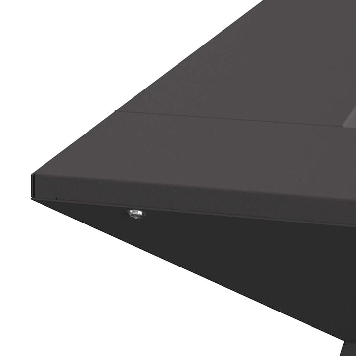 Bålsted Sort 60 x 60 x 50 cm Stål