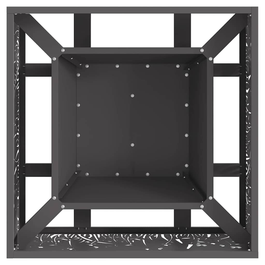 Bålsted Sort 60 x 60 x 30 cm Stål
