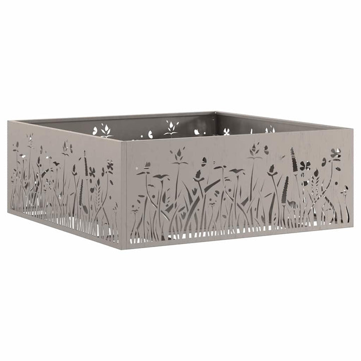 Bålsted Brun 80 x 80 x 30 cm Cortenstål