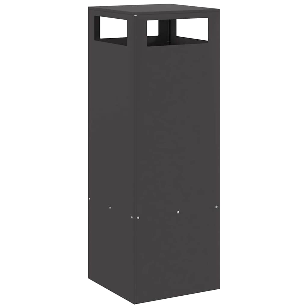 Bålsted Sort 35 x 35 x 100 cm Stål