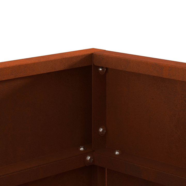 Bålsted Brun 50 x 50 x 38 cm Cortenstål