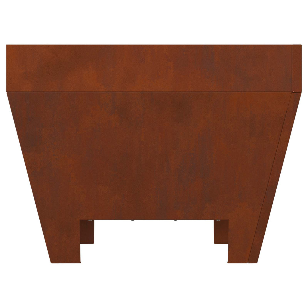 Bålsted Brun 50 x 50 x 38 cm Cortenstål