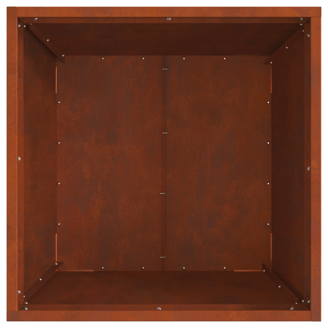 Bålsted Brun 50 x 50 x 38 cm Cortenstål