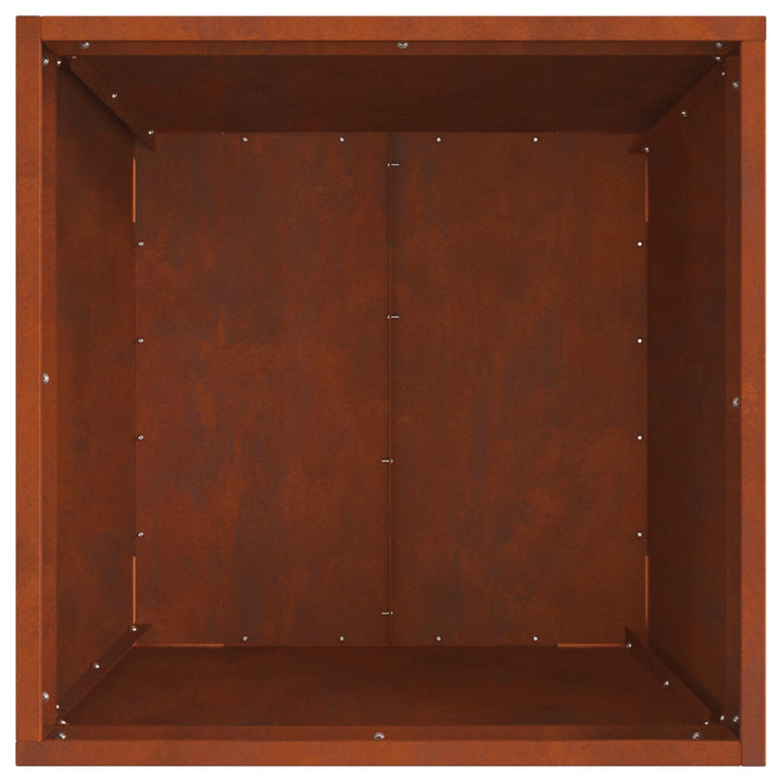 Bålsted Brun 50 x 50 x 38 cm Cortenstål