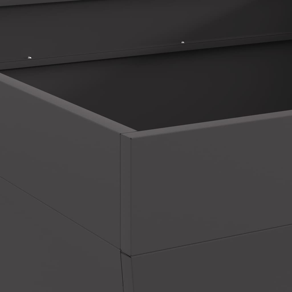 Bålsted Sort 80 x 80 x 43 cm Stål