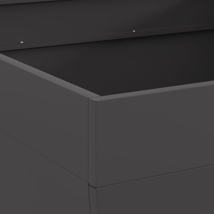 Bålsted Sort 80 x 80 x 43 cm Stål