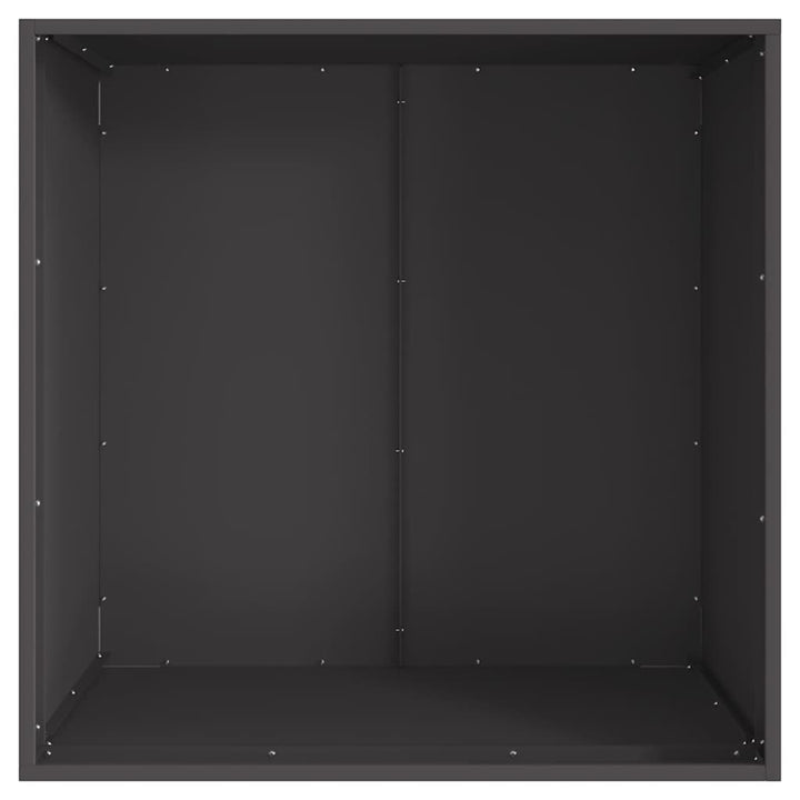 Bålsted Sort 80 x 80 x 43 cm Stål