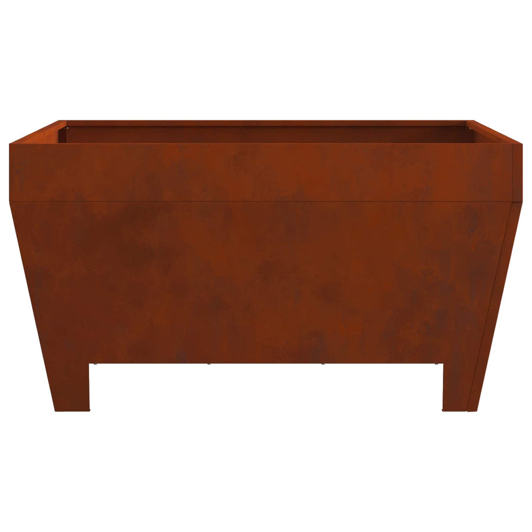 Bålsted Brun 80 x 80 x 43 cm Cortenstål