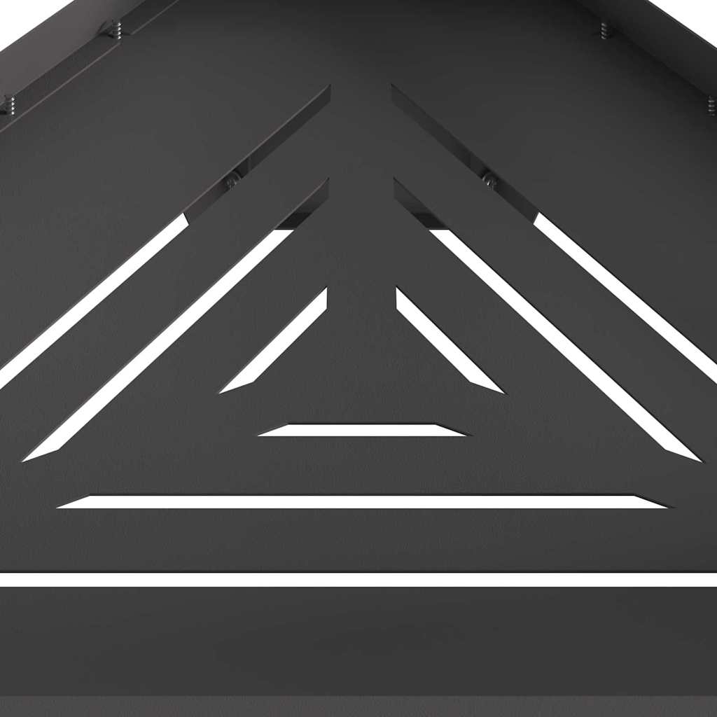 Bålsted Sort 50 x 43 x 52 cm Stål