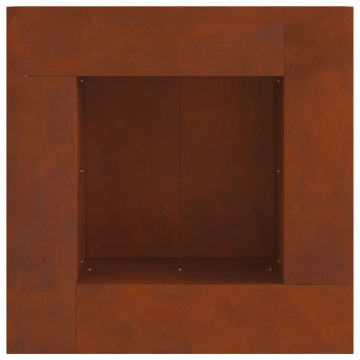 Bålsted Brun 60 x 60 x 30 cm Cortenstål