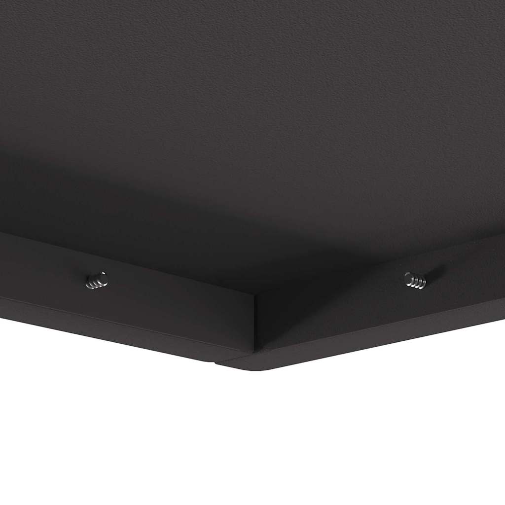 Bålsted Sort 80 x 80 x 40 cm Stål