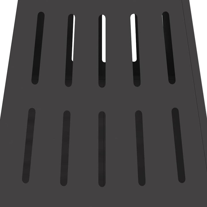 Bålsted Sort 50 x 50 x 70 cm Stål