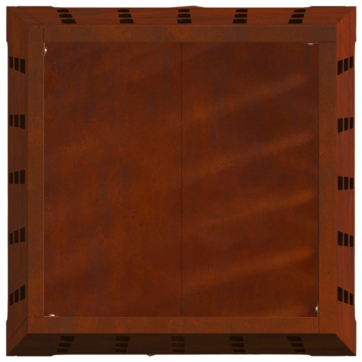 Bålsted Brun 50 x 50 x 70 cm Cortenstål