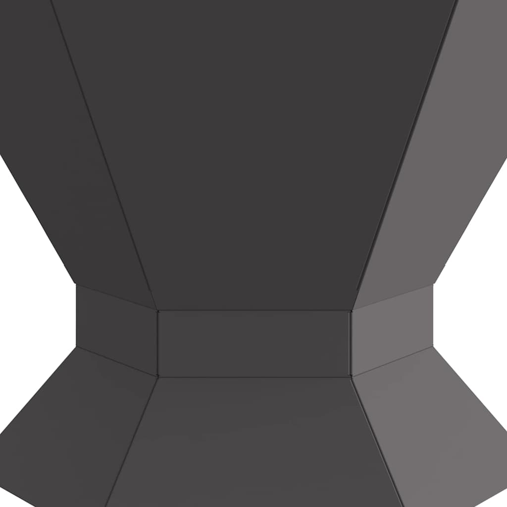 Bålsted Sort 50 x 50 x 40 cm Stål