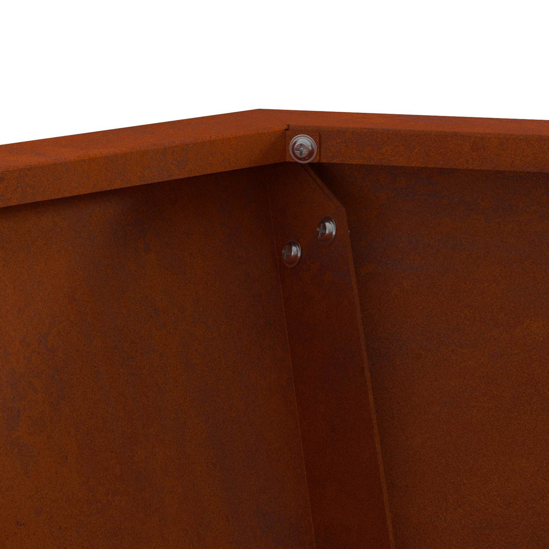 Bålsted Brun 50 x 50 x 40 cm Cortenstål