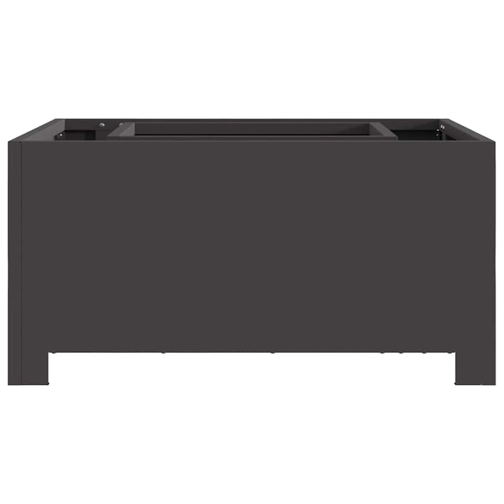 Bålsted Sort 60 x 60 x 30 cm Stål