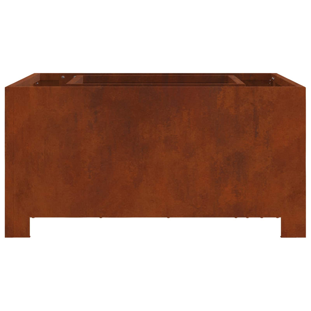 Bålsted Brun 60 x 60 x 30 cm Cortenstål