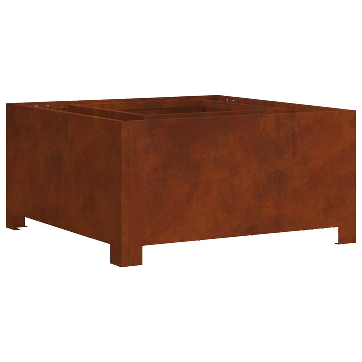 Bålsted Brun 80 x 80 x 40 cm Cortenstål