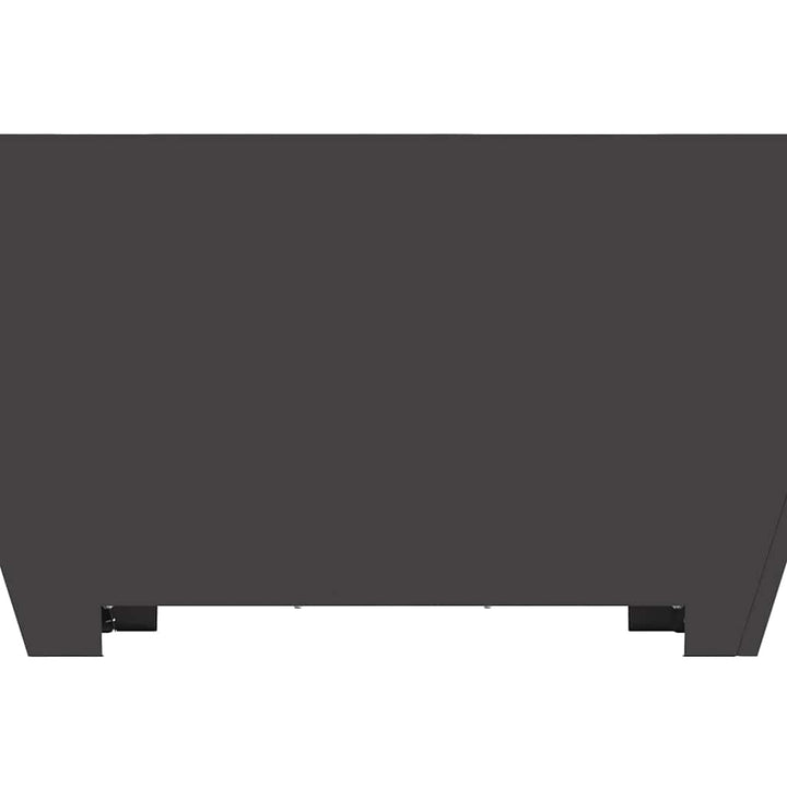 Bålsted Sort 80 x 80 x 40 cm Stål