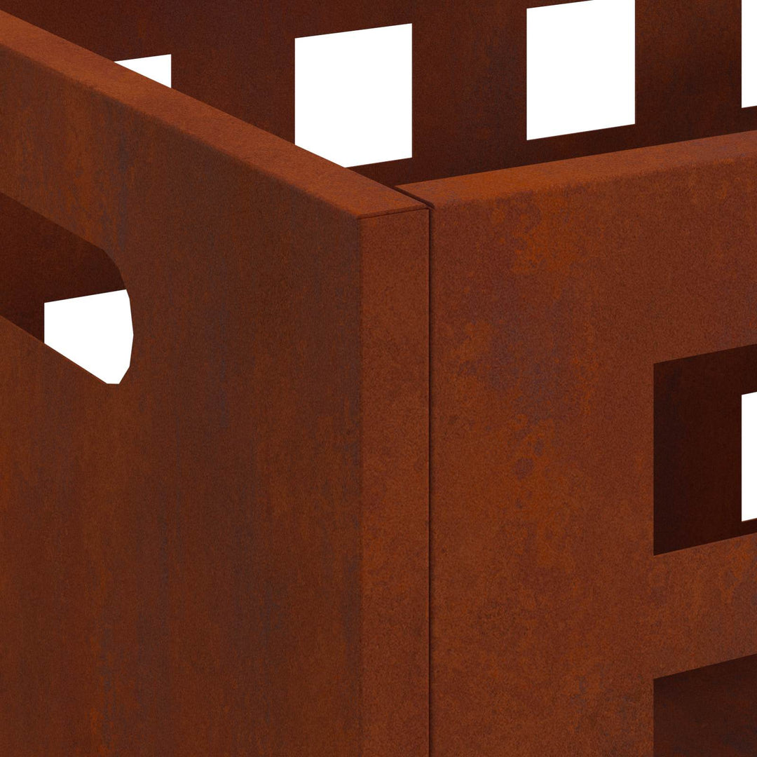 Bålsted Brun 50 x 30 x 40 cm Stål