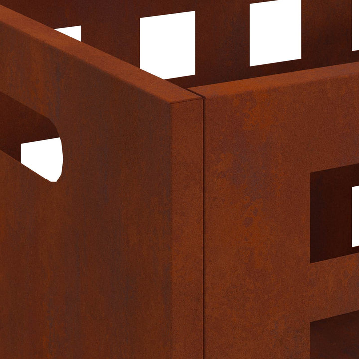 Bålsted Brun 50 x 30 x 40 cm Stål