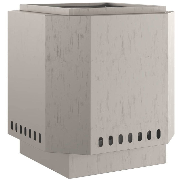 Røgfri ildsted Brun 48 x 48 x 51 cm Cortenstål