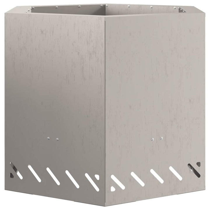 Røgfri ildsted Brun 58 x 58 x 51 cm Cortenstål