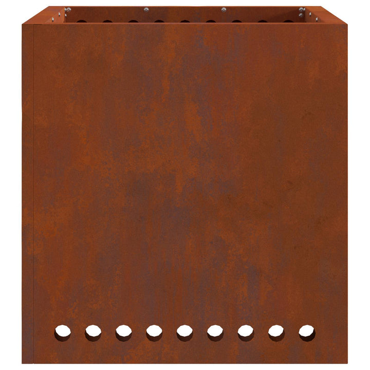 Røgfri ildsted Brun 48 x 48 x 50 cm Cortenstål