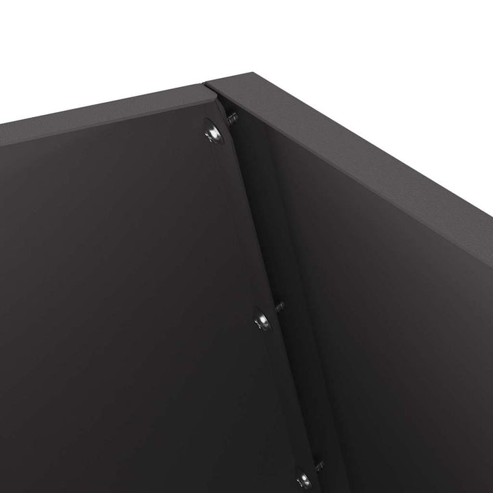 Bålsted Sort 50 x 50 x 100 cm Stål