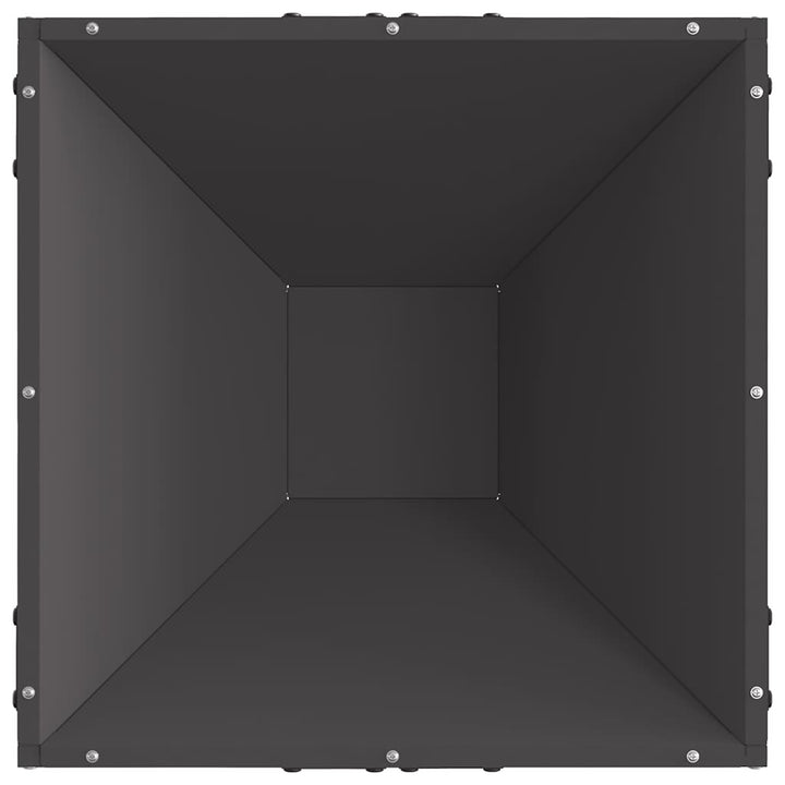 Bålsted Sort 50 x 50 x 35 cm Stål