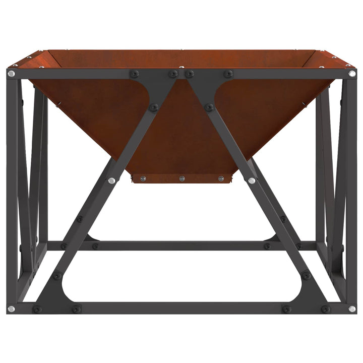 Bålsted Brun 50 x 50 x 35 cm Cortenstål