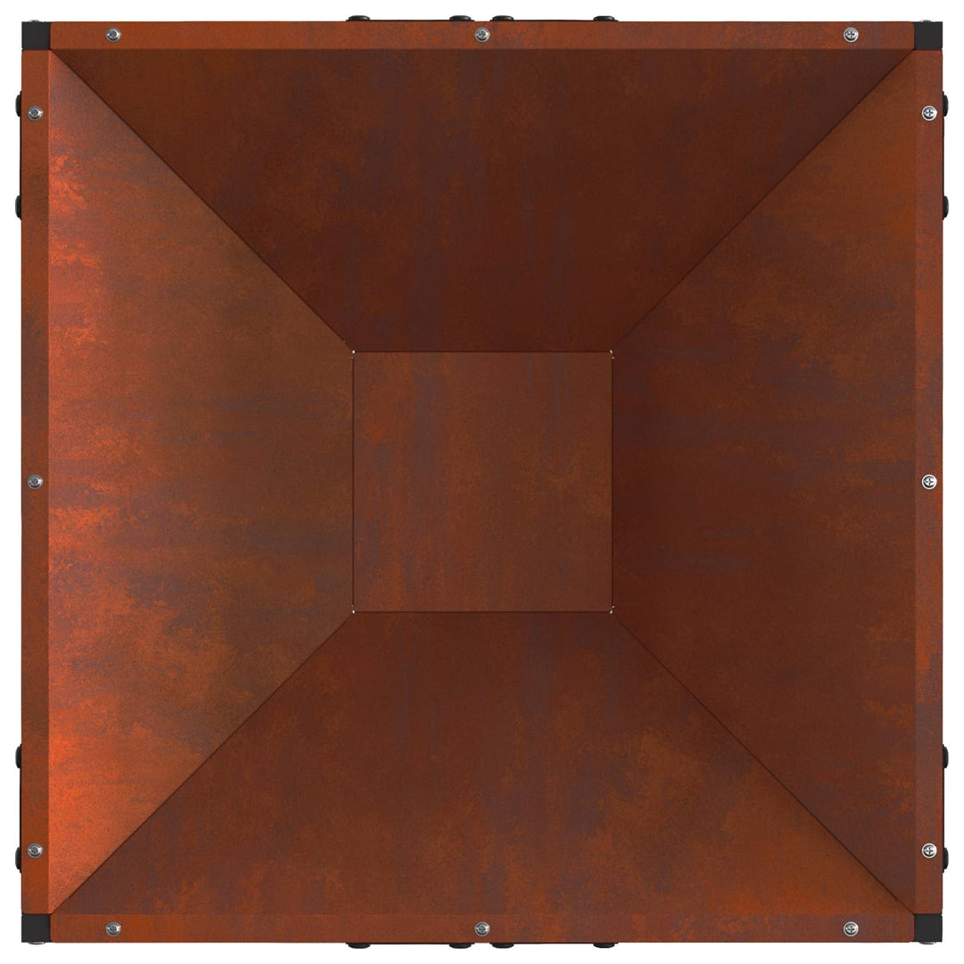 Bålsted Brun 50 x 50 x 35 cm Cortenstål