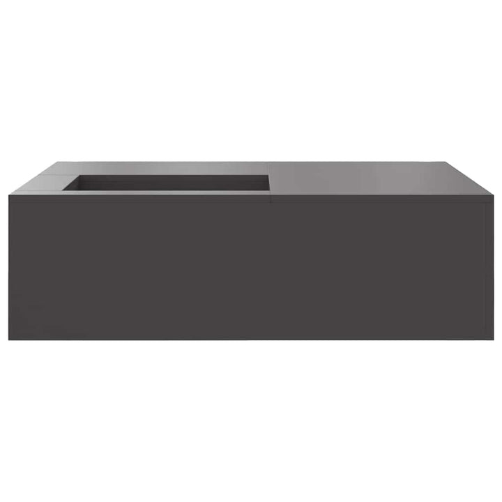 Bålsted Sort 100 x 100 x 30 cm Stål