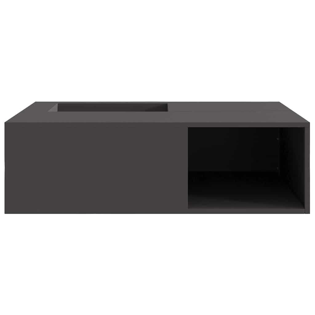 Bålsted Sort 100 x 100 x 30 cm Stål