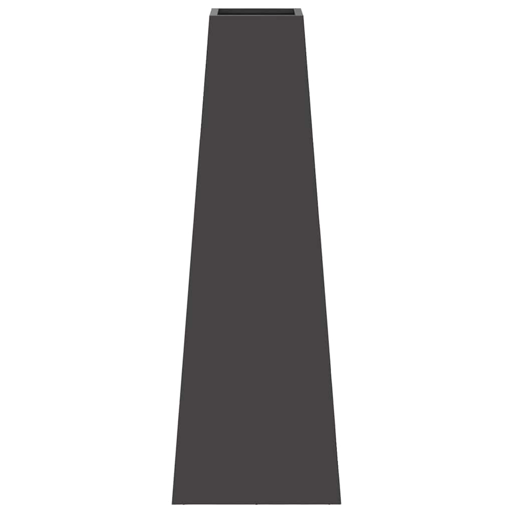 Bålsted Sort 50 x 35 x 100 cm Stål