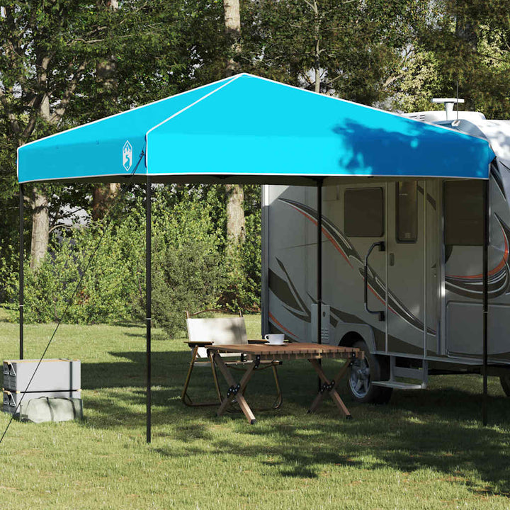 Canopy Tent 243 x 243 x 251 cm Blå Stof