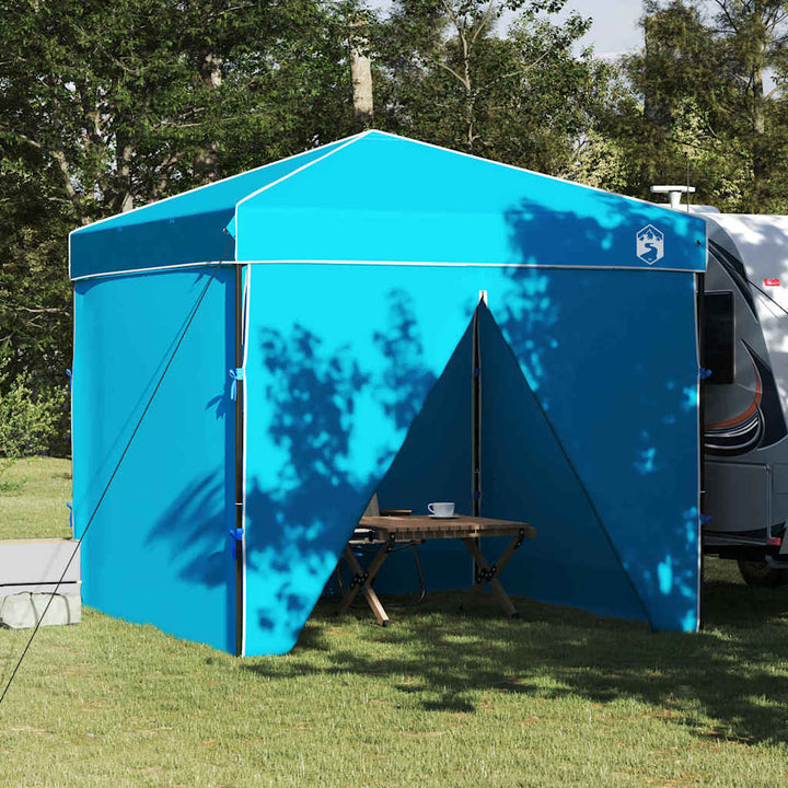 Canopy Tent 243 x 243 x 251 cm Blå Stof