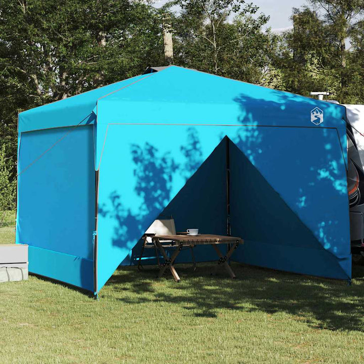 Canopy Tent 290 x 290 x 251 cm Blå Stof