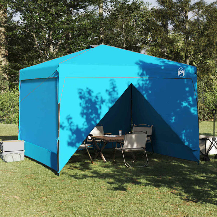 Canopy Tent 290 x 290 x 251 cm Blå Stof