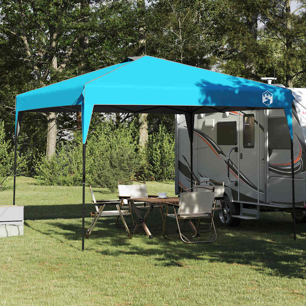 Canopy Tent 290 x 290 x 251 cm Blå Stof