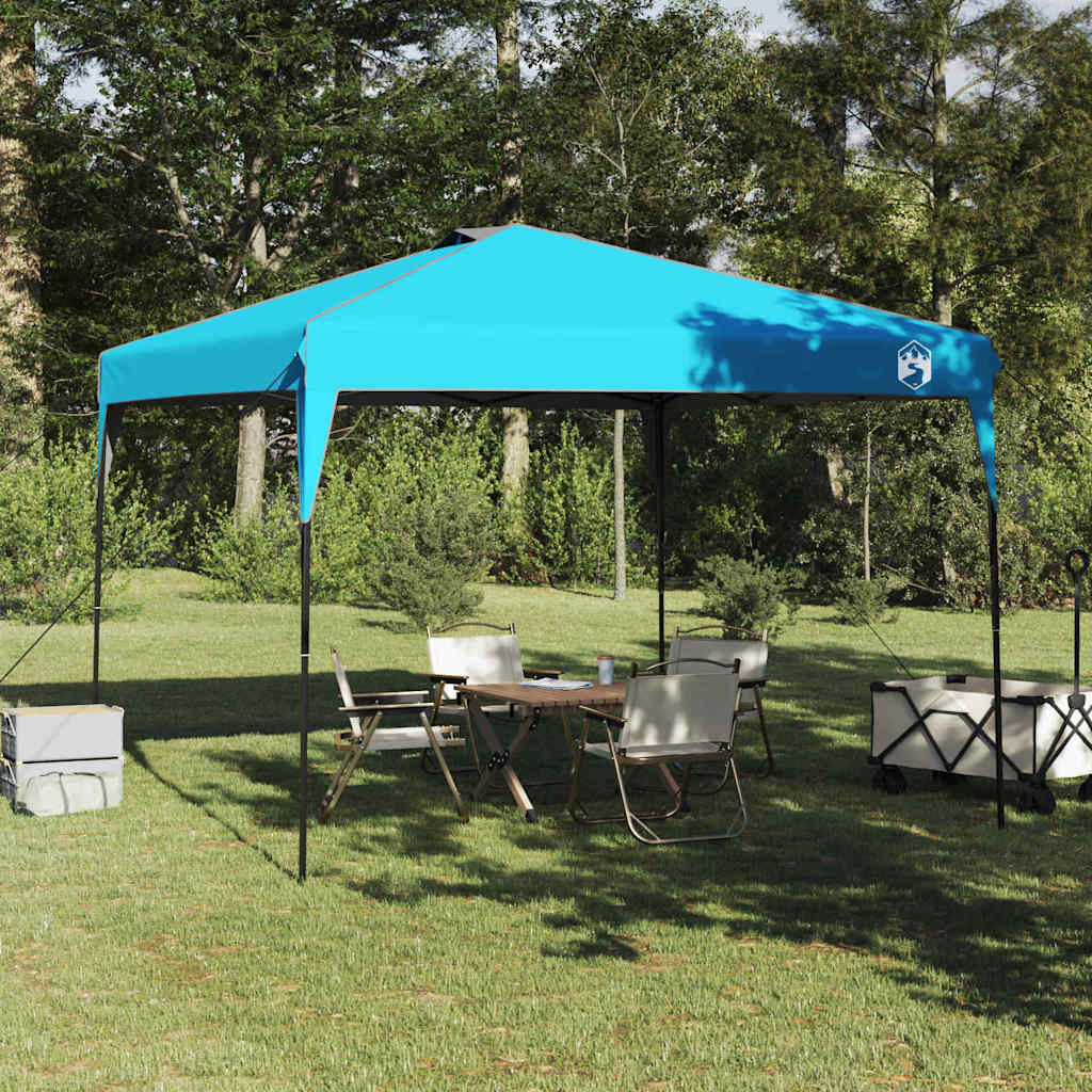 Canopy Tent 290 x 290 x 251 cm Blå Stof